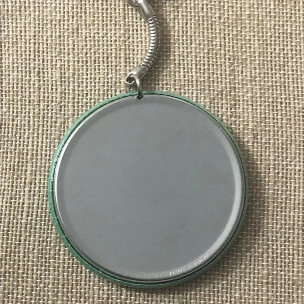 TAURUS Vintage Zodiac Sign Astrology Round Metal Key Chain